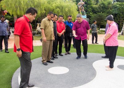 taiji diagran at fortune garden